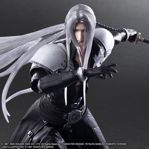 Sephiroth Play Arts Kai Final Fantasy Vii Remake (Usado)