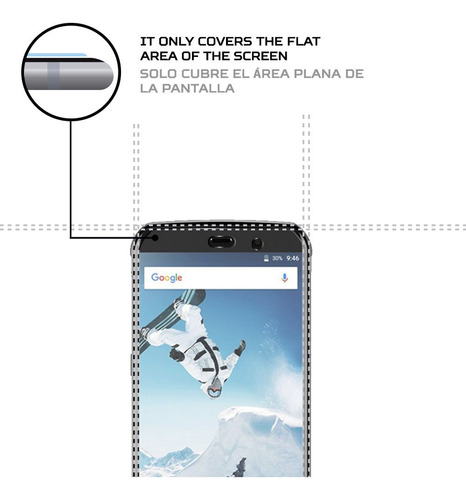 Protector Mica Pantalla Para Vernee Active