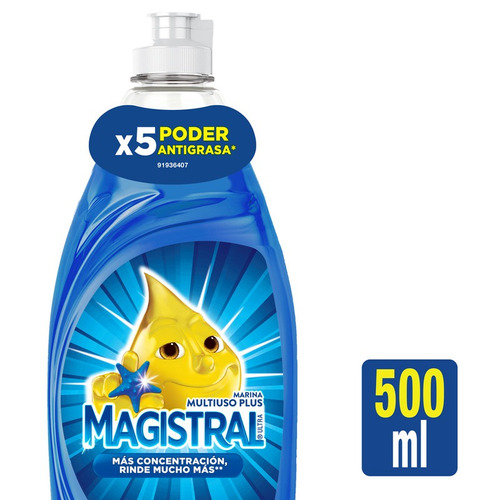 Detergente Magistral Multiuso Plus Marina X 500 Ml