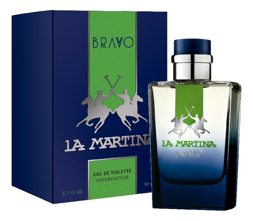 Perfume La Martina Bravo Para Hombre Edt 80 Ml