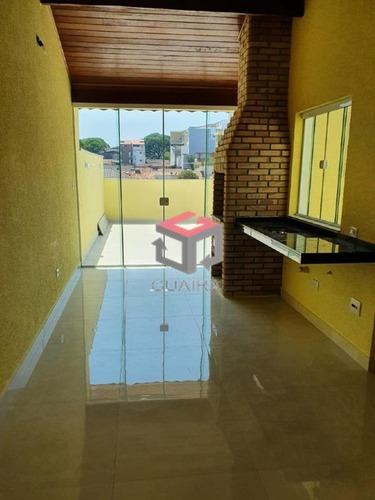 Imagem 12 de 16 de Cobertura À Venda, 2 Quartos, 1 Suíte, 2 Vagas, Alzira - Santo André/sp - 114083