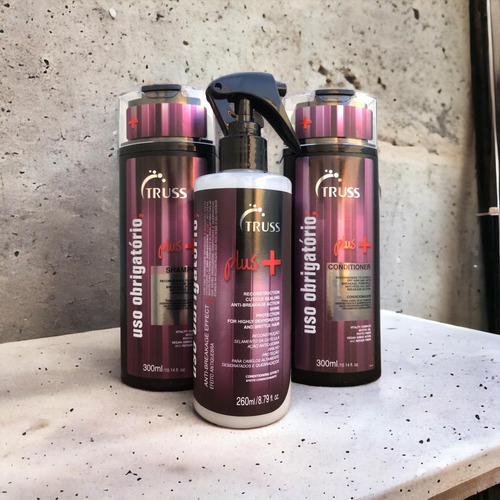 Plus Mais Shampoo Condic 300ml + Uso Obrig Plus+ 260ml Truss