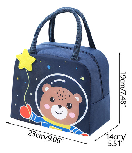 Lonchera Aislante M Storage Box Para Niños, Con Tapa Reutili