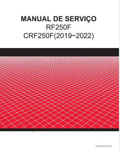 Manual De Serviços - Honda Crf 250 (2019-2022)