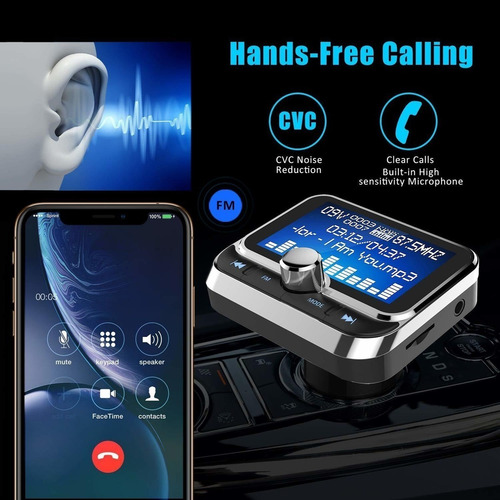Tohayie - Transmisor Fm Bluetooth Para Coche, Transmisor Blu