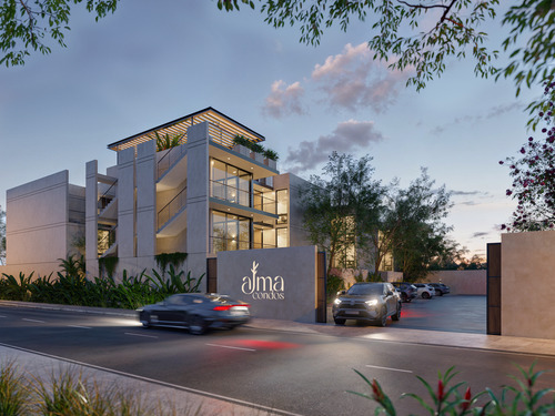 Departamento(2r) En Venta En Alma Condo, Temozón Norte