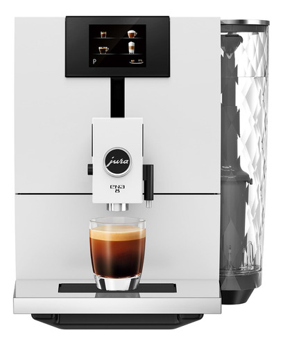 Cafetera Jura ENA 8 super automática nordic white expreso 230V