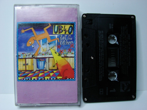 Cassette Ub40 Rat In The Kitchen 1986 Ed. Canadá
