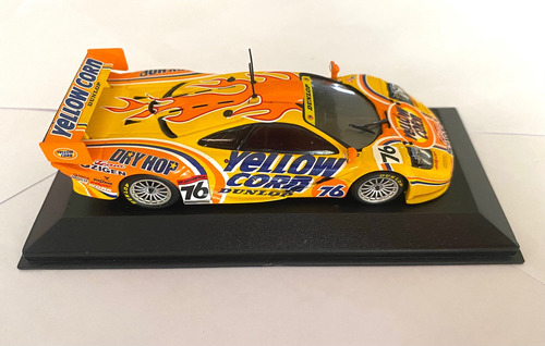 Auto A Escala 1:43 Minichamps Mclaren F1 Gtr 2002 Naranja