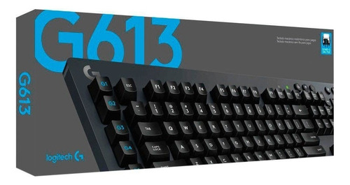 Teclado Mecanico Gamer Sem Fio Logitech G613 Usb Bluetooth