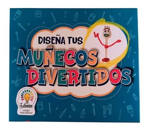 Kit Arte Diseña Muñecos Divertidos Juego Artístico Infantil