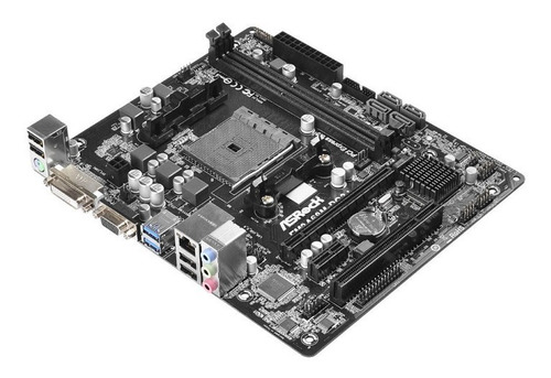 Tarjeta Madre Asrock Fm2a68m-dg3+ 2xddr3 Pci-e Fm2+ Matx