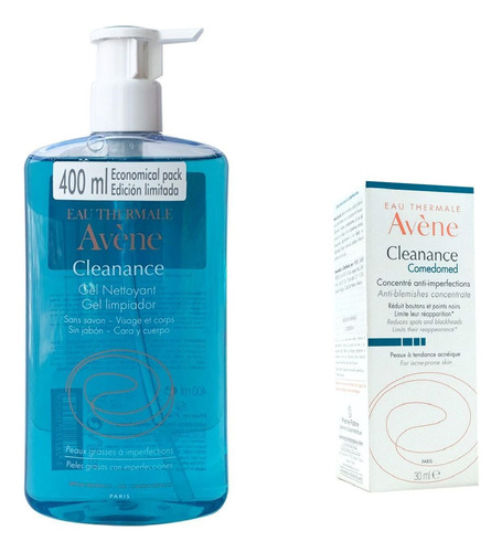 Kit Cleanance Gel 400ml + Comedomed 30ml 