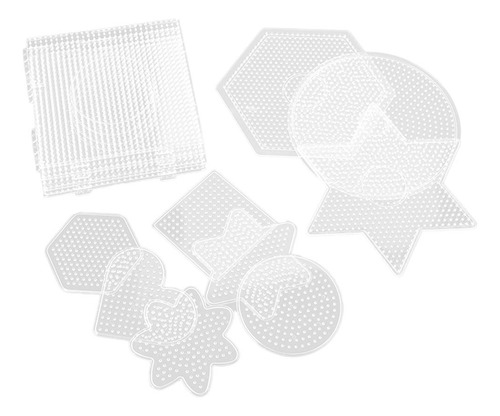 13 Piezas De Plástico Transparente De 5 Mm, Material