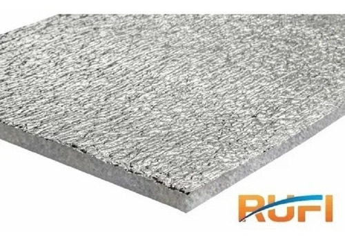Imagen 3 de 4 de Membrana Aislante Isolant Rufi 5 Mm Aluminio X 20 M2