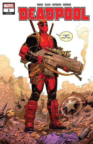 Deadpool #1 (2018) Marvel Lgy#301