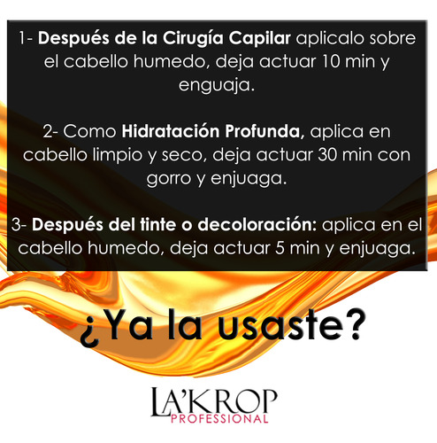 Mask Gold Mascarilla Tratamiento Nutritivo 250gr Paso 2