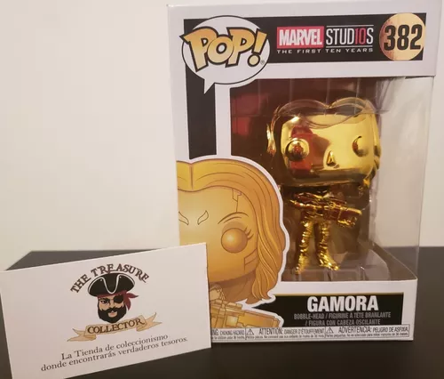 FUNKO POP! MARVEL STUDIOS 10 YEARS GAMORA (CHROME) VINYL FIGURE 382