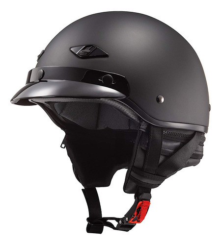 Ls2 Helmets Bagger - Medio Casco Para Motocicleta., Tamano M