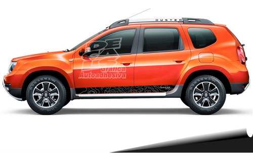 Calco Renault Duster Dakar Juego Completo