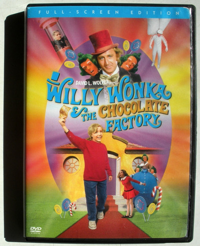 Dvd - Willy Wonka And The Chocolate Factory - 1971 Imp. Usa