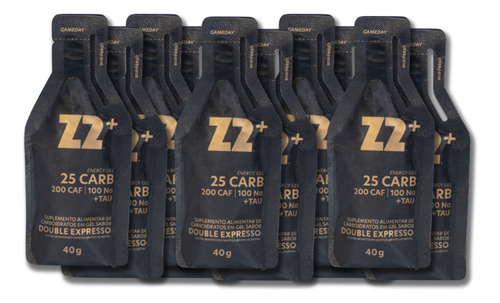 Energy Gel Z2+ (cafeina) - Double Expresso (25carb)-cx C/ 10