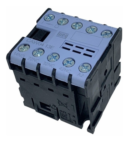 Minicontator Auxiliar Weg 24vca 6a 3nf+1na Caw04-13-00v05