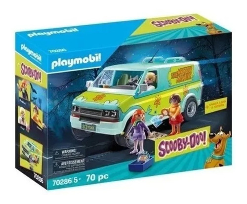 Playmobil 70286 Scooby-doo! Van La Máquina Del Misterio Sryj