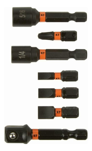 Klein Tools 33801 Juego De Brocas De Impacto Con Proflex, S2