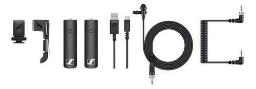 Sennheiser Pro Audio Xsw-d Juego De Lavalier Portátil Me2-ii Color Negro