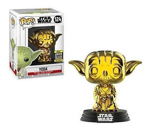 ¡popular! Foco De Oro Yoda Convencion Galactica Exclusiva 1