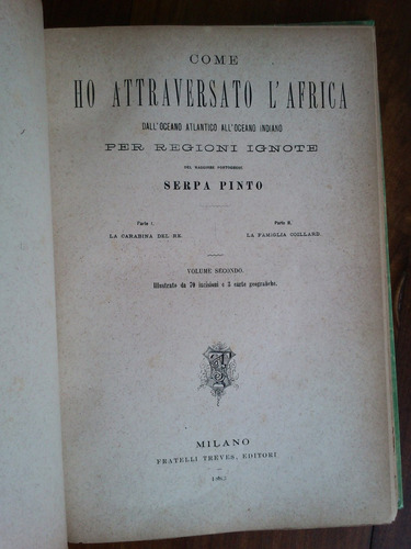 Imagen 5 de 6 de Come Ho Attraversato L´ Africa - Serpa Pinto 1883 Italiano