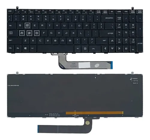 Teclado Para Avell A62 C62 Liv, Soe-ncb2077, 002-12a33lha33