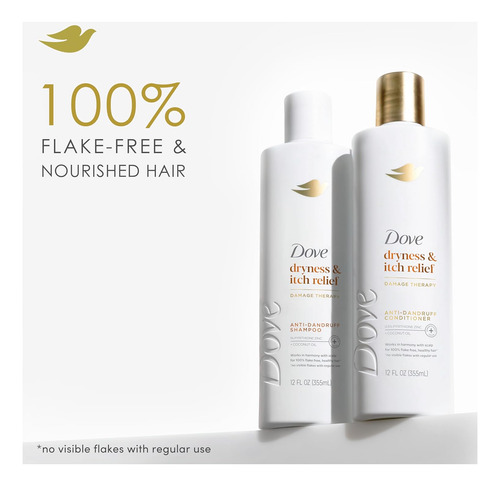 Dove Damage Therapy - Champú Derma Dryness 12 Oz