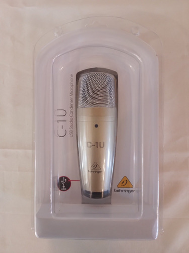 Microfono Condensador Behringer C1u + Brazo + Antipop