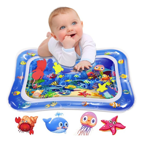 Tapete Inflable Con Agua Para Bebes 