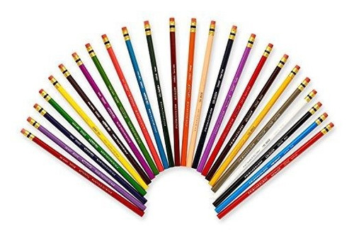 Imagen 2 de 10 de Lapiz De Color Borrable Prismacolor Col-erase, 24 Unidades