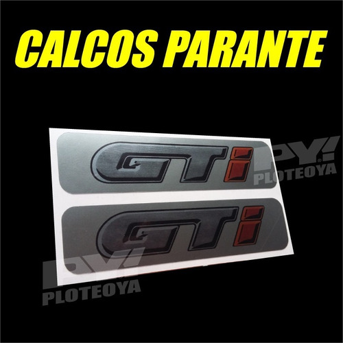 Calcos Gti Gol G1 De Parantes - Ploteoya