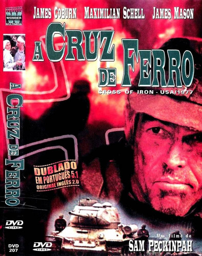 Dvd - A Cruz De Ferro - James Coburn, Maximilian Schell