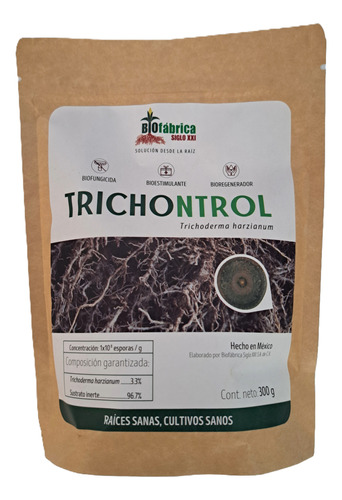 Trichoderma - Trichontrol - Enraizador Organico Para Plantas