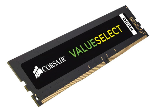 Memoria RAM Value Select gamer color negro 16GB 1 Corsair CMV16GX4M1A2400C16
