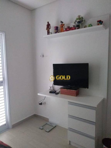Imagem 20 de 30 de Sobrado Com 3 Dormitórios À Venda, 178 M² Por R$ 650.000,00 - Condomínio Raizes - Paulínia/sp - So0222