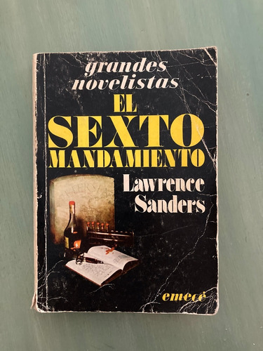 Libro El Sexto Mandamiento Lawrence Sanders - Usado  