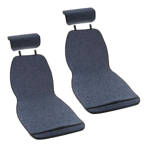 Asiento Del Automóvil Cubre Solamente Los Asientos Azul