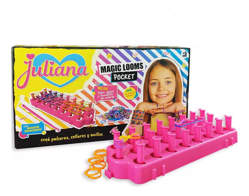 Juliana Pulseras Magic Looms Pocket Telar Cod Jul101 Latorre