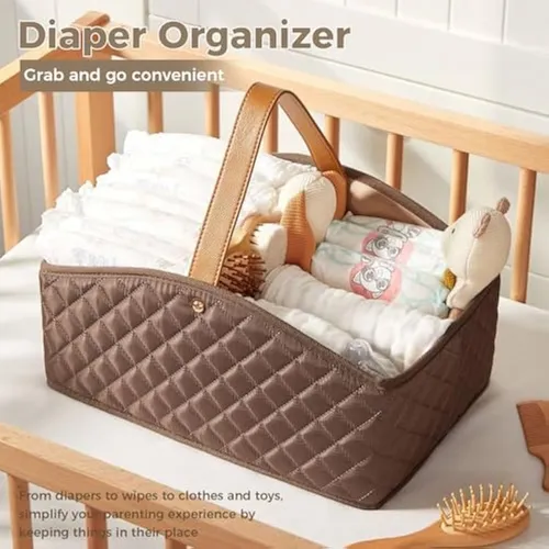 I Ihayner Baby Diaper Caddy Organizer Baby Room