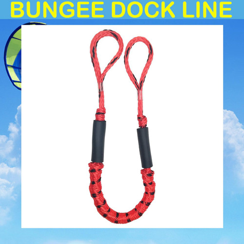 Cuerda De Muelle Elástica For Barco, Puntos Negros Rojos