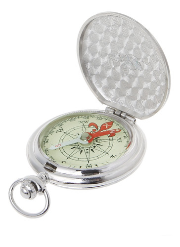 (s) Compass Reloj De Bolsillo Premium Con Apertura Abatible