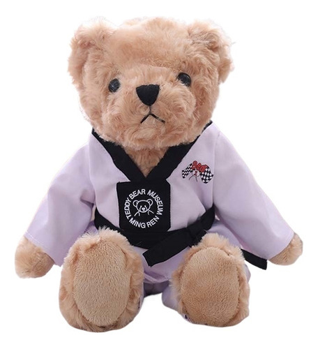 2024 Envío Gratis Lindo Taekwondo Teddy Bear Juguetes De Pel