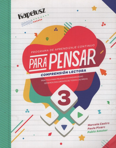 Programa De Aprendizaje Continuo Para Pensar 3